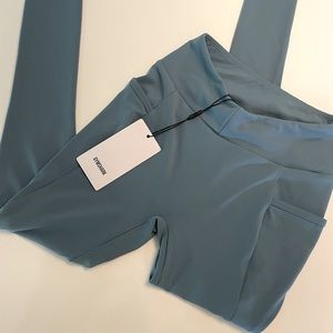 Gymshark Sculpt Leggings - size XS - Smokey Teal